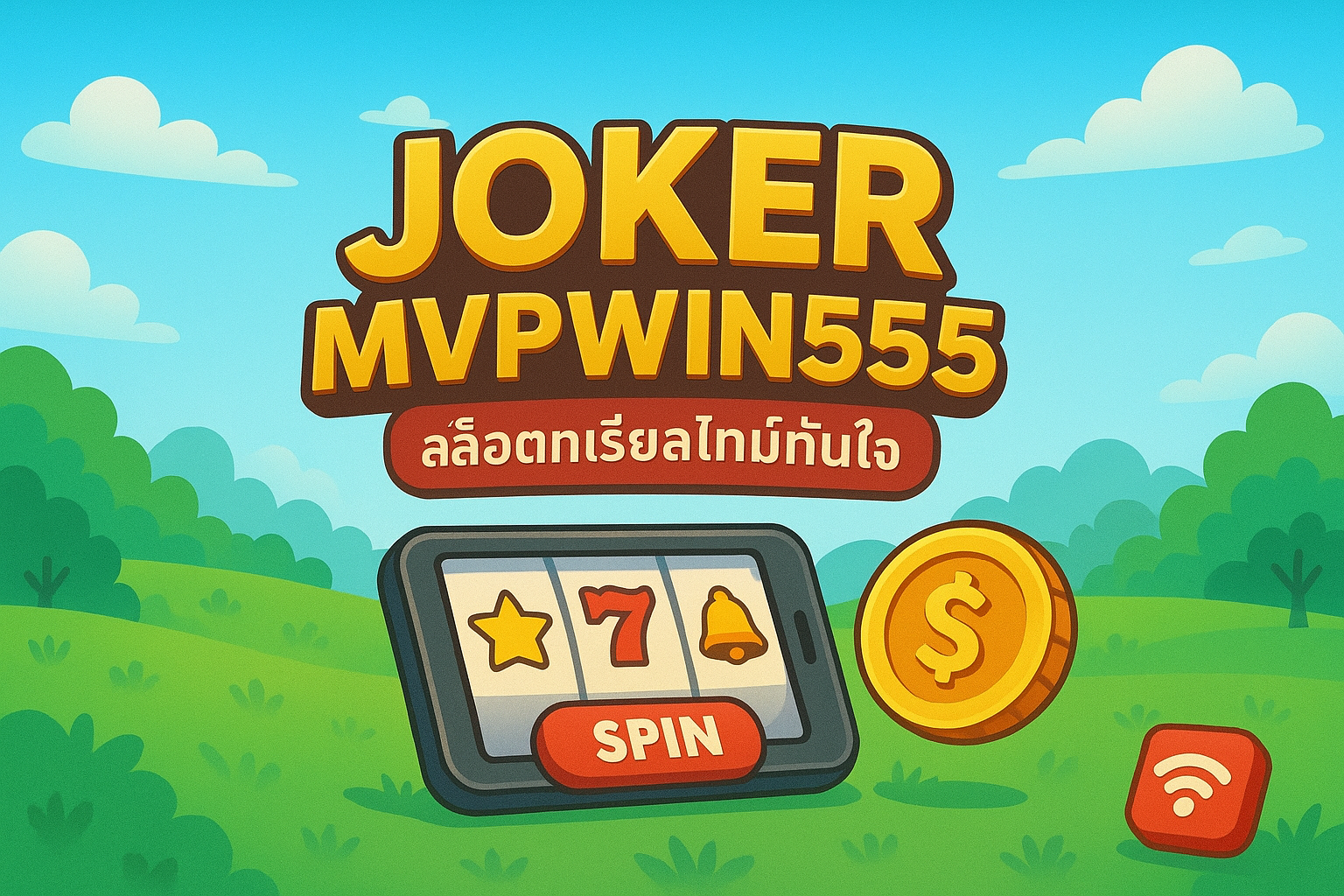 Joker MVPWIN555 เว็บตรง ไม่ผ่านเอเย่นต์