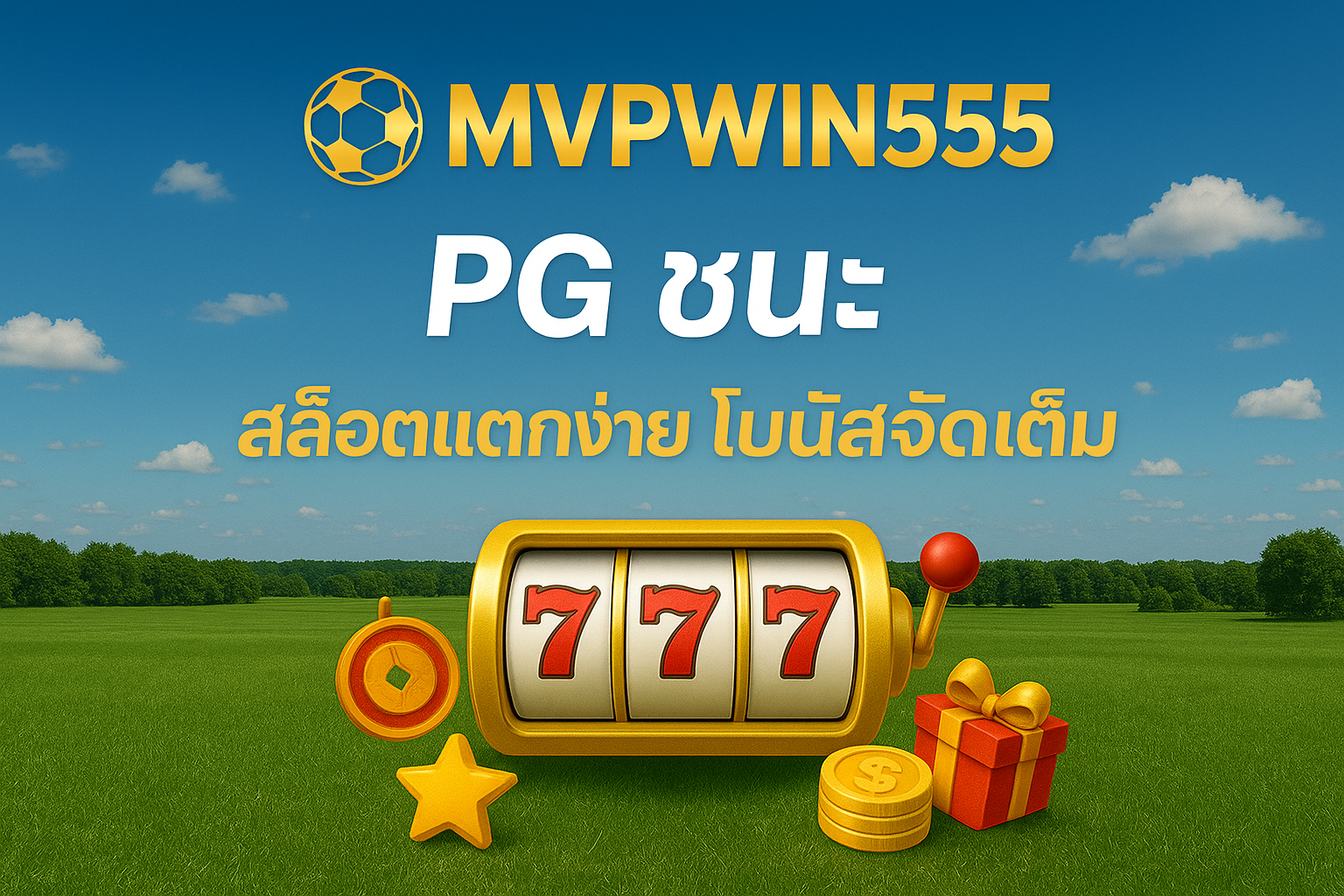 PG ชนะ MVPWIN555 สล็อตแตกง่าย โบนัสใหญ่